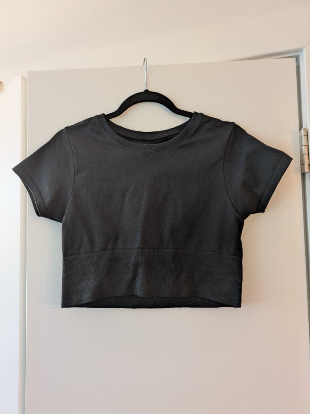 OFFLINE By Aerie Sidewalk Seamless Cropped T-Shirt